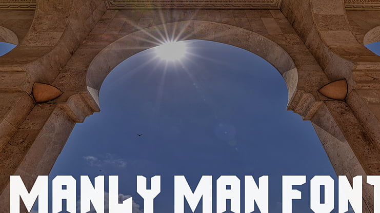 Manly Man Font