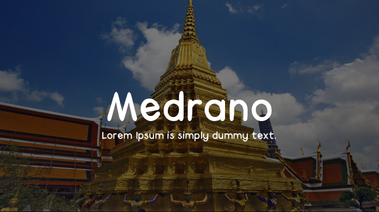 Medrano Font