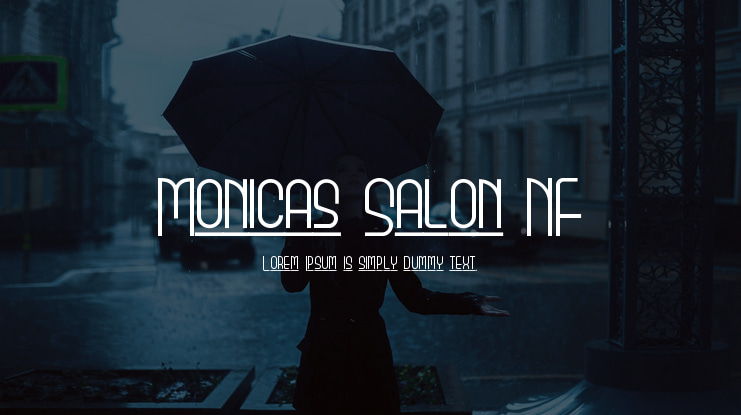 Monicas Salon NF Font Family