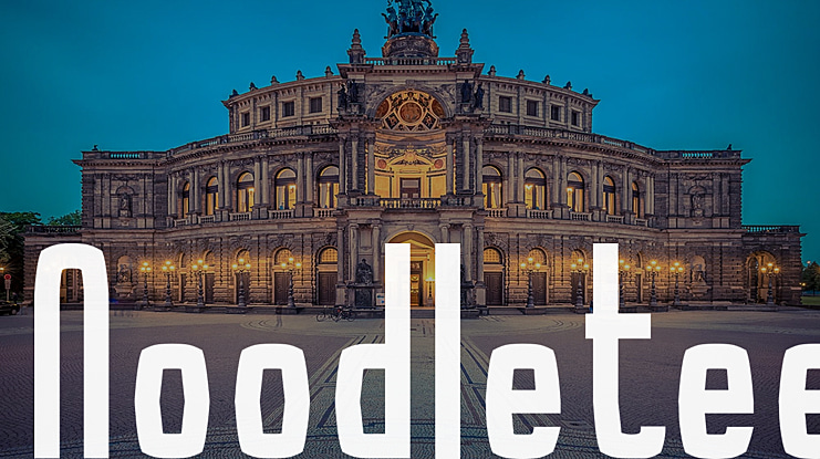 Noodletee Font