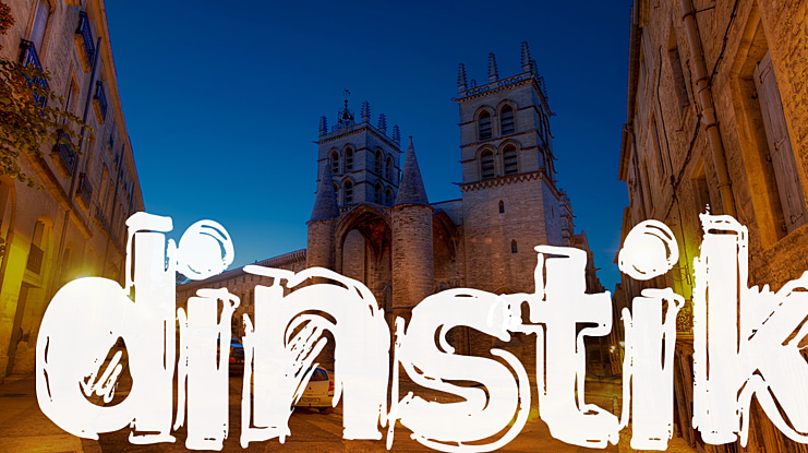 Dinstik Font