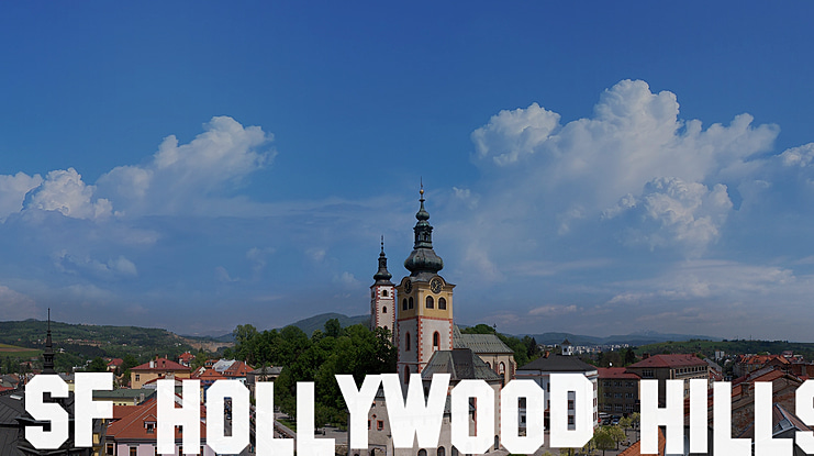 Hollywood Hills Font Family