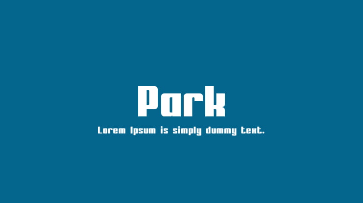 Park Font