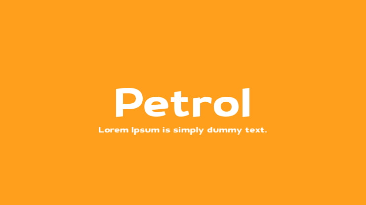 Petrol Font