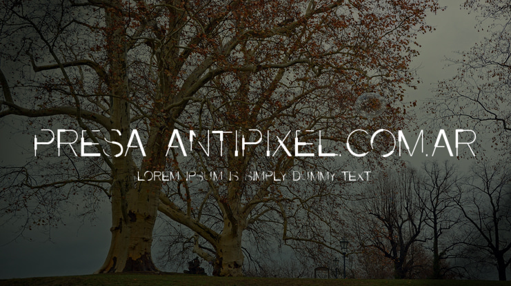 Presa ANTIPIXEL.COM.AR Font Family