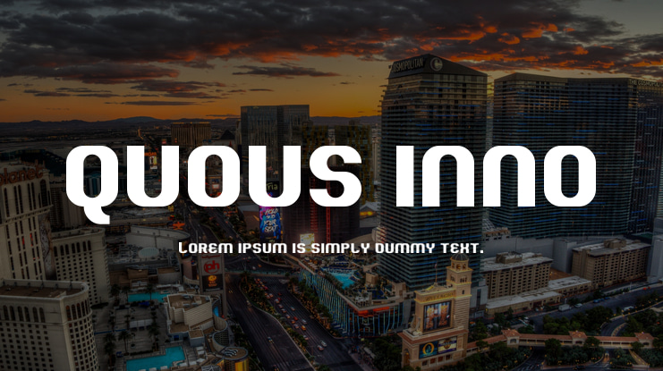 Quous Inno Font