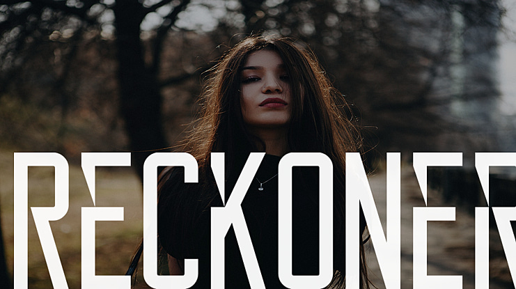 Reckoner Font Family