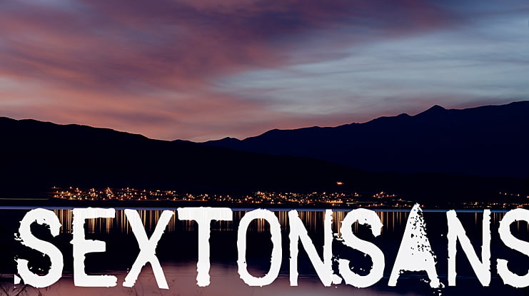 SextonSans Font