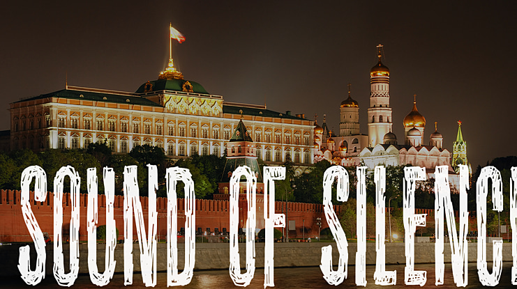 Sound of silence Font