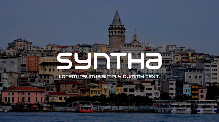 Syntha Font