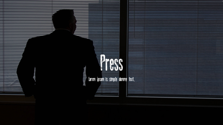 Press Font