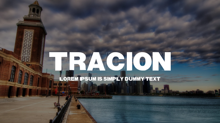 Tracion Font