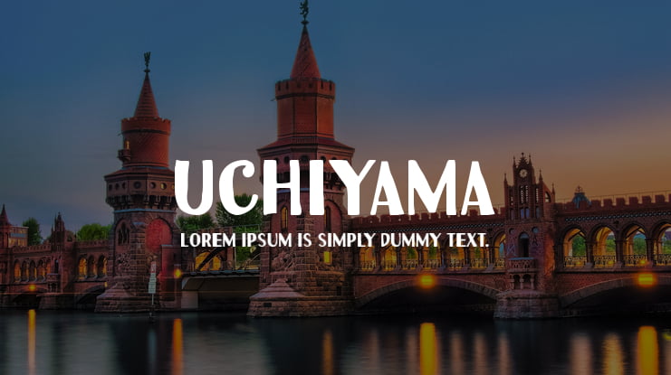 Uchiyama Font
