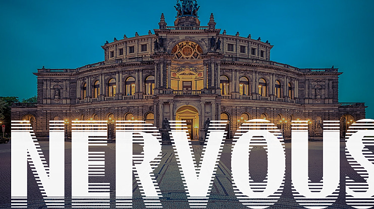Nervous Font