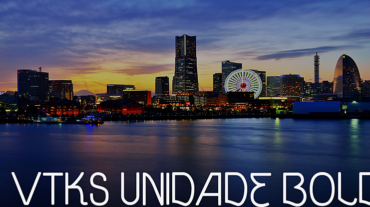 vtks unidade Font Family