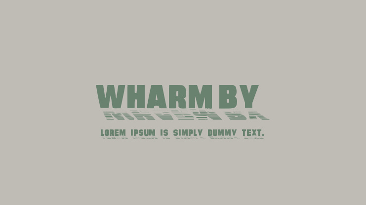 Wharmby Font