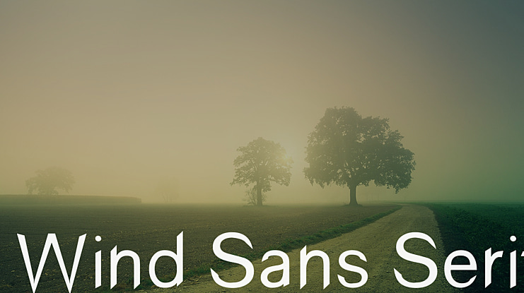 Wind Sans Serif Font