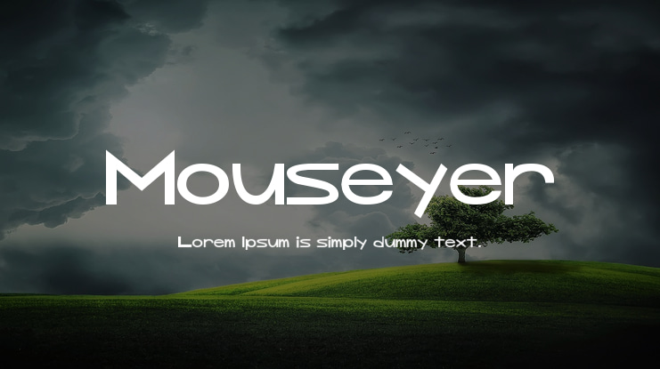 Mouseyer Font