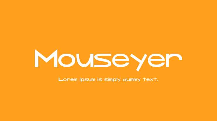 Mouseyer Font