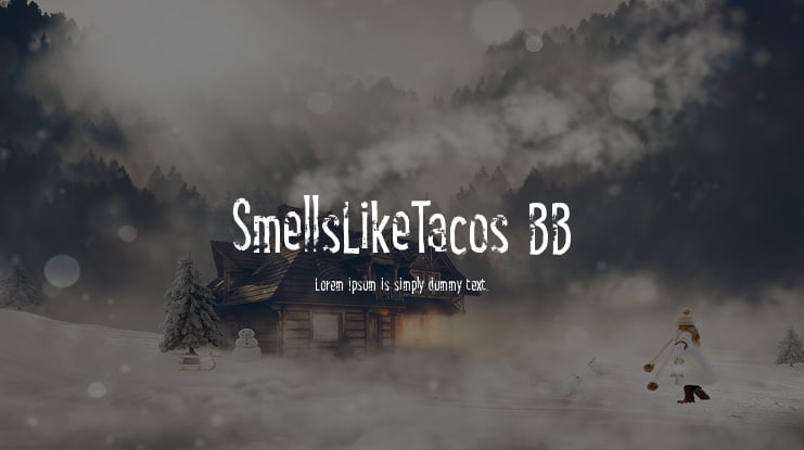 SmellsLikeTacos BB Font
