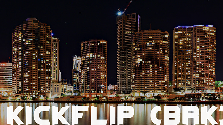 Kickflip (BRK) Font