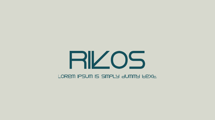 Rikos Font