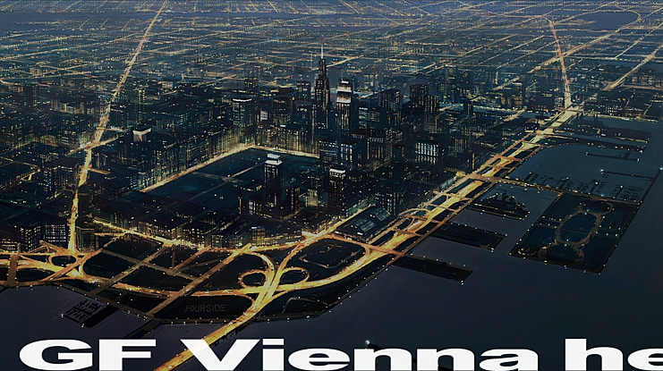 GF Vienna heavy Font