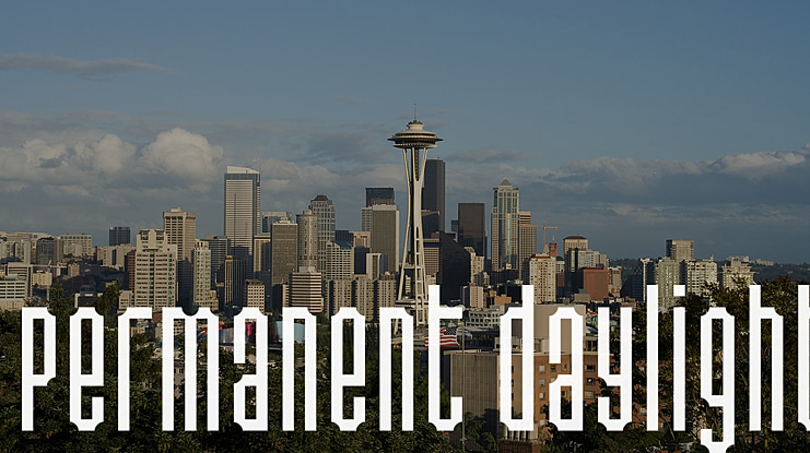 Permanent daylight Font Family