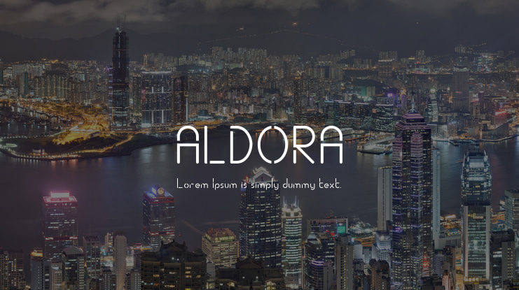 ALDORA Font Family