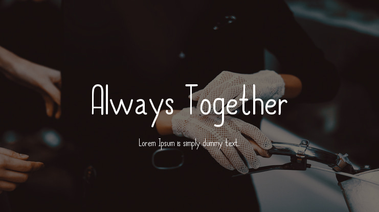 Always Together Font