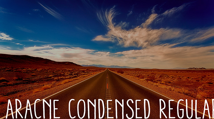 Aracne Condensed Font Family