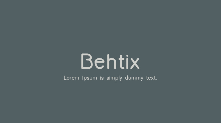 Behtix Font