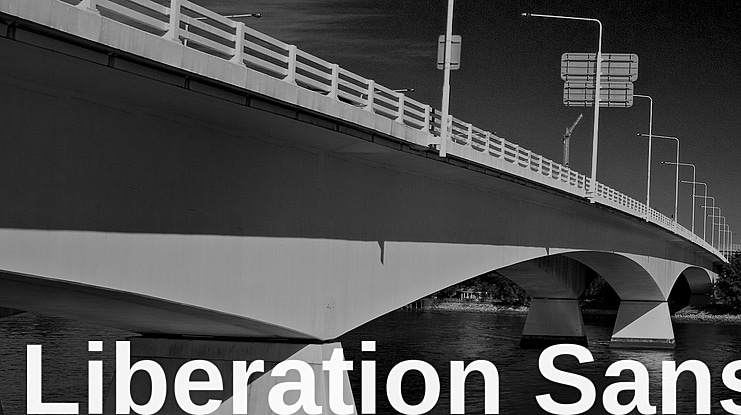 Liberation Sans Font Family