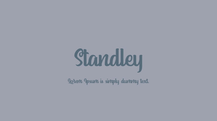 Standley Font