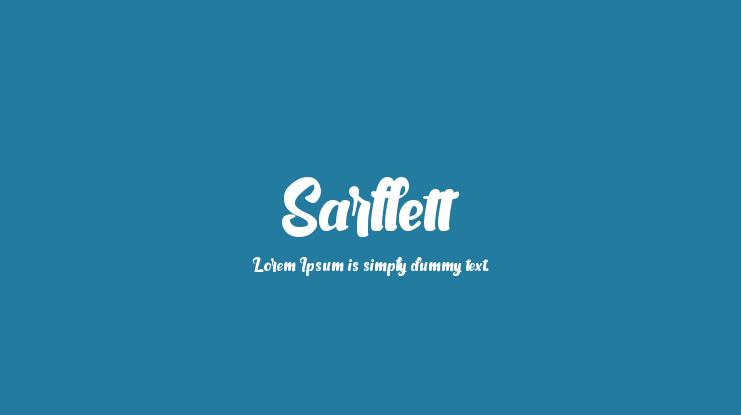 Sarllett Font