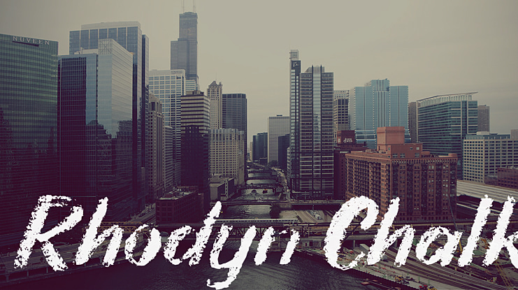Rhodyn Chalk Font