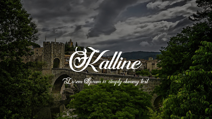 Kalline Font