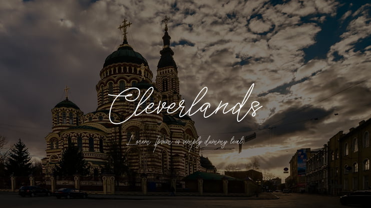 Cleverlands Font