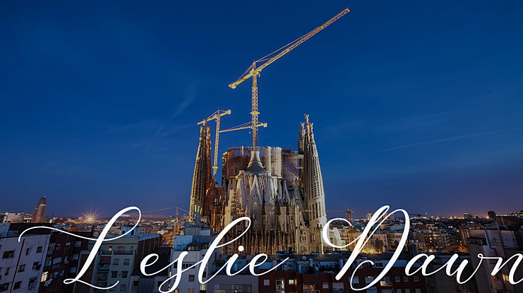 Leslie Dawn Font Family