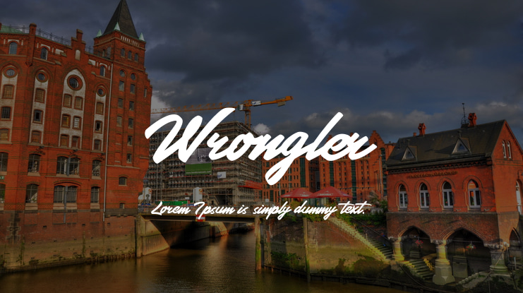 Wrongler Font