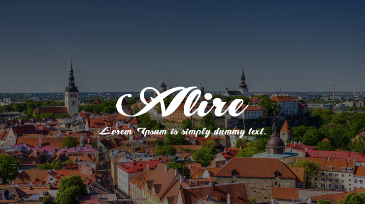 Alire Font