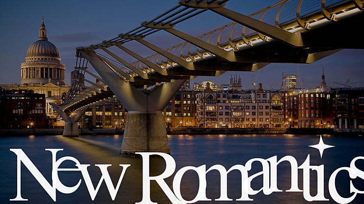 New Romantics Font