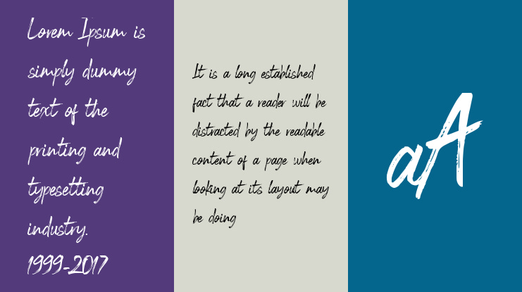 Black Vosten Personal Use Font