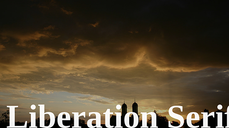 Liberation Serif Font Family