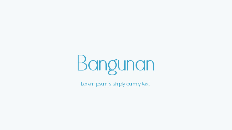 Bangunan Font