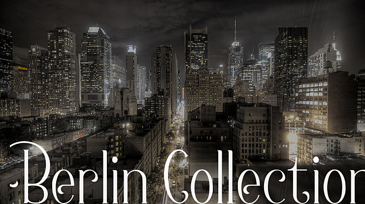 Berlin Collection Font