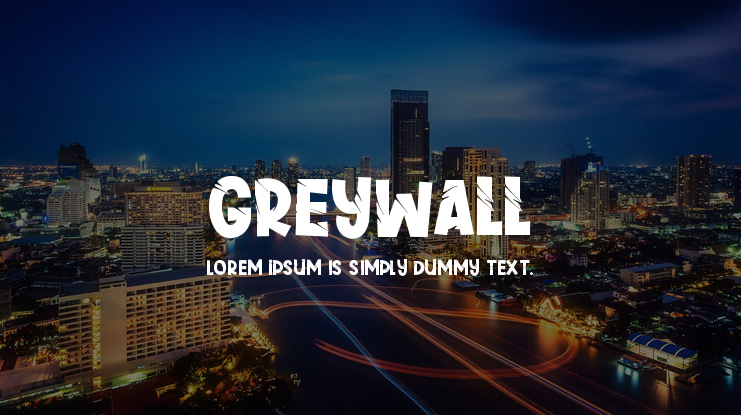 Greywall Font