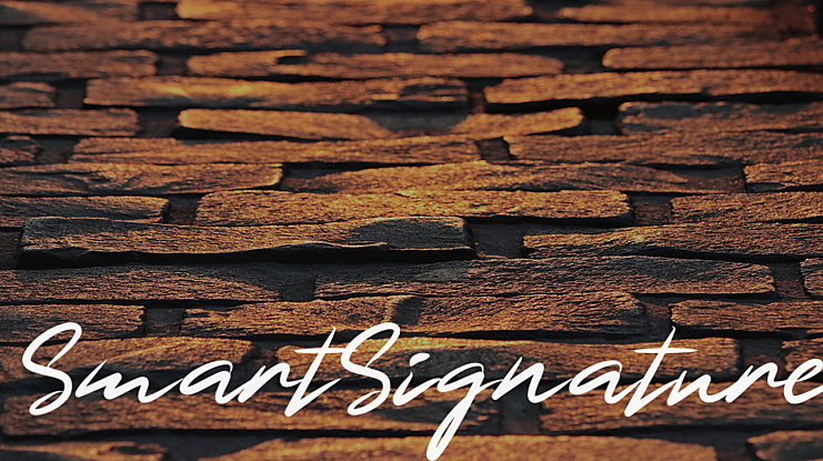 SmartSignature Font