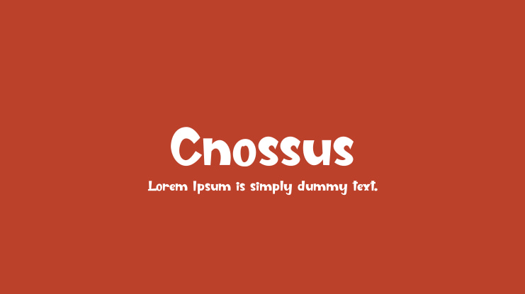Cnossus Font