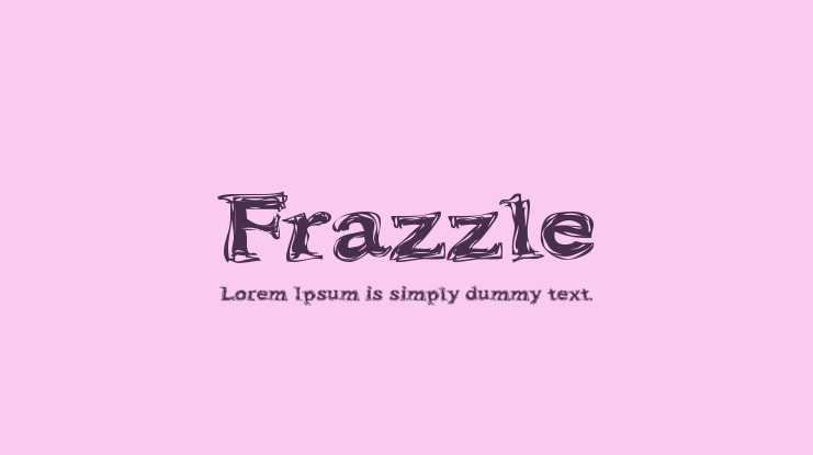 Frazzle Font